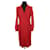 Bash Red dress Viscose  ref.1281354