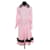 Manoush vestido de algodão Rosa  ref.1281360