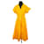 Tara Jarmon Yellow dress Viscose  ref.1281366