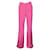 Autre Marque DMN Fuchsia Pink Paula Crepe Trousers / Pants Polyester  ref.1281385
