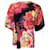 Autre Marque Top de algodão de manga curta estampado Dries Van Noten rosa Multicor  ref.1281415