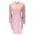 Autre Marque Marni – Hellrosa Kleid aus garngefärbter Bio-Baumwollpopeline Pink Baumwolle  ref.1281416