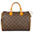 Louis Vuitton Canvas Monogram Speedy 30 Brown Leather  ref.1281463