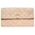 Autre Marque Rosa Geldbörse mit Vorhängeschlossdetails Pink Leder  ref.1281553
