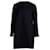 Miu Miu Technical Car Coat In Black Wool  ref.1281567