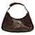 Autre Marque Saint Laurent Brown Vintage Bag with Wooden Top Handle Leather  ref.1281572