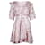 Temperley London Riviera Ruffle Wrap Dress In Pink Silk  ref.1281620