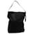 Autre Marque Hobo-Tasche aus schwarzem Segeltuch mit Schulterriemen aus Leder  ref.1281689