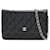Chanel Noir en cuir d’agneau 2013 wallet on chain  ref.1281797