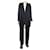 Ann Demeulemeester Black belted blazer - size UK 10 Wool  ref.1281798