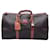 Luggage Céline Celine Macadam Boston Travel Duffle Bag Brown Cloth  ref.1281899
