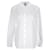 Tommy Hilfiger Damen Locker geschnittenes Langarmshirt aus Webstoff Weiß Baumwolle  ref.1281943