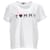 Tommy Hilfiger Bequemes, kurzärmliges T-Shirt für Damen Weiß Baumwolle  ref.1281954