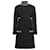 Chanel Giacca nera in tweed con bottoni CC Nero  ref.1282055