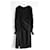 Vestido de mangas de tule preto da coleção Resort 2017 da Versace. Viscose  ref.1282056