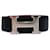 Hermès Hermes Constance H Reversible Navy Red Belt with textured silver hardware Leather  ref.1282078