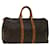 Louis Vuitton Monograma Keepall 45 Boston Bag M41428 Autenticação de LV 51561 Lona  ref.1282090