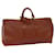Louis Vuitton Epi Keepall 55 Boston Bag Brown M42958 LV Auth bs12341 Leather  ref.1282128