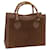 GUCCI Bamboo Hand Bag Suede Brown 002 1095 Auth ep3536  ref.1282135