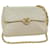 CHANEL Chain Shoulder Bag Silk Cream CC Auth 67175A  ref.1282139