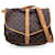 Louis Vuitton Crossbody Bag Vintage Saumur Brown Cloth  ref.1282275