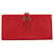 Béarn Hermès Bearn Red Leather  ref.1282327