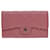 Chanel Matelassé Pink Leather  ref.1282340
