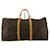 Louis Vuitton Keepall Bandoulière 60 Brown Cloth  ref.1282356