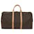 Louis Vuitton Keepall 50 Brown Cloth  ref.1282370