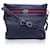 Gucci Shoulder Bag Vintage Blue Leather  ref.1282426