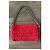 Borsa Chanel Fancy Crochet Corallo - vista 13
