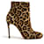 Christian Louboutin Panther Fifi Booty 110 Ankle Boots EU39 US8.5 Leopard print Pony-style calfskin  ref.1282525