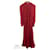 MAISON RABIH KAYROUZ  Dresses T.International S Silk Red  ref.1282579
