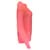 Autre Marque Maglione in maglia di cashmere floreale rosa fenicottero Lamberto Losani Cachemire  ref.1282623
