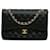 Patta Chanel Jumbo Classic foderata in caviale nera Nero Pelle  ref.1282628