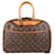 Louis Vuitton Monogram Canvas Deauville Bag Brown Leather  ref.1282659