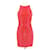 VERSACE  Dresses T.it 38 polyester Red  ref.1282816