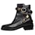 Valentino Black leather Rockstud ankle boots - size EU 38  ref.1282857