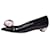 Christian Dior Zapatos negros de charol con adornos florales - talla UE 36 Cuero  ref.1282858