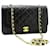 Chanel BLACK VINTAGE 1991-1994 Diana bag Leather  ref.1282866