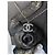 Chanel Collar cuadrado clásico con cristal CC 09P en caja SHW con recibo. Plata - vista 11