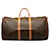 Louis Vuitton Brown Monogram Keepall 60 Cloth  ref.1282900