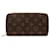 Louis Vuitton Brown Monogram Zippy Wallet Cloth  ref.1282924
