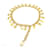 Chanel Gold Padlock Charm Chain Link Belt Golden Metal Gold-plated  ref.1282936