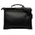 Bolso satchel negro Peekaboo de ajuste icónico de Fendi Cuero Becerro  ref.1282940