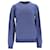 Tommy Hilfiger Mens Micro Knit Crew Neck Jumper Blue Cotton  ref.1282963