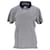 Tommy Hilfiger Poloshirt aus Baumwolle mit Kontrastkragen und normaler Passform für Herren Grau  ref.1282998