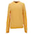 Tommy Hilfiger Suéter masculino de algodão com gola redonda Amarelo  ref.1283001