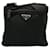 Borsa a spalla in nylon nera di Prada in ottime condizioni Nero Tela  ref.1283014