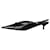Balenciaga Schwarze Messer-Slingbacks aus Leder - Größe EU 37.5  ref.1283053